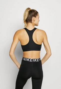 Nike Performance Damen BRA - Sport-BH Mit Mittlerer Stützkraft - Black/white -Angebote Nike Store 439b4981b03e495697594bd72bf8b4ed