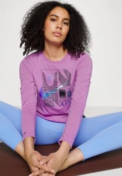 Nike Performance Damen YOGA AIR - Sport T-shirt - Fuchsia Glow -Angebote Nike Store 44189e646c4c4dc3942e586358b12187