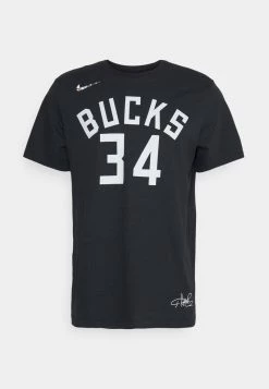 Nike Performance NBA MILWAUKEE BUCKS GIANNIS ANTETOKOUNMPO NAME & NUMBER TEE - Vereinsmannschaften - Black | Herren -Angebote Nike Store 447d021d46aa495f8cf5066e261144bb