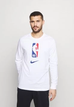 Nike Performance Herren NBA LONG SLEEVE - Sport T-shirt - White