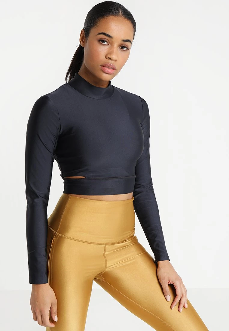 Nike Performance TECH PACK LONG SLEEVE TOP - Langarmshirt - Oil Grey/black | Damen 1 Nike Performance TECH PACK LONG SLEEVE TOP - Langarmshirt - Oil Grey/black | Damen