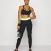 Nike Performance Damen 365 - Tights - Black/yellow