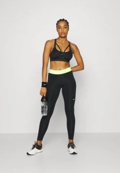 Nike Performance Damen 365 - Tights - Black/yellow