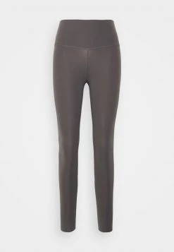 Nike Performance NIKE YOGA LUXE 7/8-INFINALON-LEGGINGS MIT HOHEM TAILLENBUND FÜR DAMEN - Tights - Medium Ash/particle Grey -Angebote Nike Store 4514b40cc2a442348fc4509b0d1af3aa