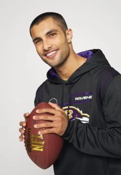 Nike Performance Herren NFL BALTIMORE RAVENS THERMA HOODIE - Vereinsmannschaften - Black/new Orchid -Angebote Nike Store 457e3cd36f4f4d52b157bf83818698db