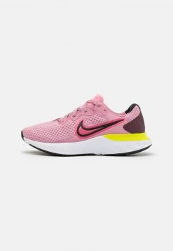 Nike Performance Damen RENEW RUN 2 - Laufschuh Neutral - Elemental Pink/sunset Pulse/black/cyber
