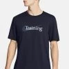 Nike Performance Herren TEE TRAINING - T-Shirt Print - Dunkelblau