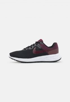 Nike Performance Damen REVOLUTION 6 - Laufschuh Neutral - Black/dark Beetroot/archaeo Pink/metallic Mahogany/white