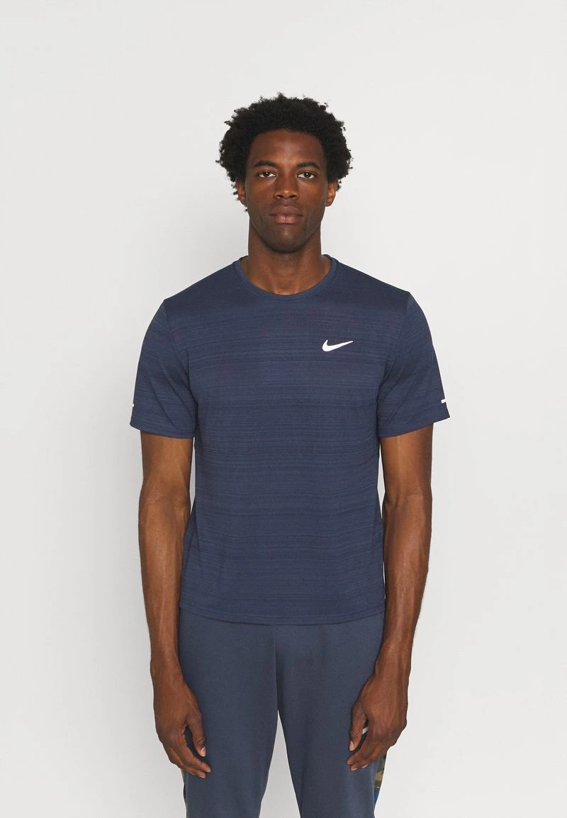 Nike Performance MILER TOP - Sport T-shirt - Thunder Blue | Herren 1 Nike Performance MILER TOP - Sport T-shirt - Thunder Blue | Herren