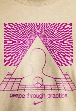 Nike Performance Herren TEE YOGA - Sport T-shirt - Khaki -Angebote Nike Store 46a20571a9f243e28eeaeb7911766500