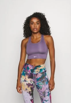 Nike Performance Damen BRA - Sport-BH Mit Mittlerer Stützkraft - Amethyst Smoke/white