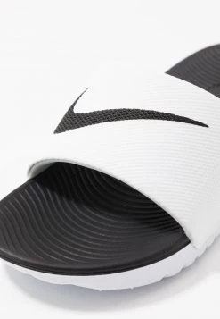 Nike Performance Kinder KAWA SLIDE UNISEX - Badesandale - White/black -Angebote Nike Store 47406ece434e465cbba831900a4d3c32