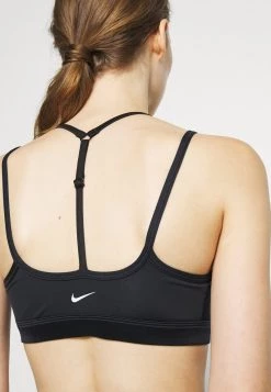 Nike Performance Damen INDY BRA - Sport-BH Mit Leichter Stützkraft - Black/sail -Angebote Nike Store 4742b0b248cb489ea564836ecb02f630