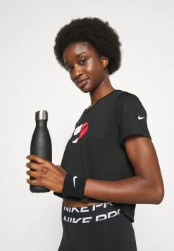 Nike Performance Damen ONE - T-Shirt Print - Black/chile Red/white -Angebote Nike Store 47bf35ad70d64430b78f3472d97ec013