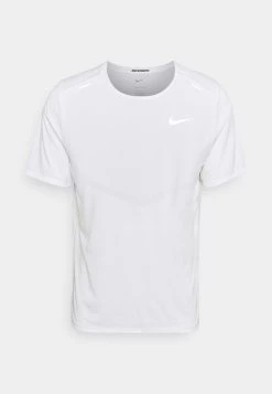 Nike Performance RISE - Sport T-shirt - White/silver | Herren -Angebote Nike Store 483bd9aaf2cd49bcb1c32f46e5b8421f