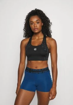 Nike Performance Damen Sport-BH Mit Mittlerer Stützkraft - Black/white