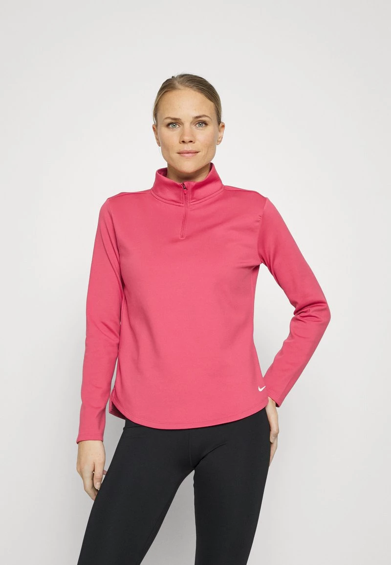 Nike Performance NIKE THERMA-FIT ONE LANGARM-OBERTEIL MIT HALBREISSVERSCHLUSS FÜR DAMEN - Fleecepullover - Archaeo Pink/white 1 Nike Performance NIKE THERMA-FIT ONE LANGARM-OBERTEIL MIT HALBREISSVERSCHLUSS FÜR DAMEN - Fleecepullover - Archaeo Pink/white