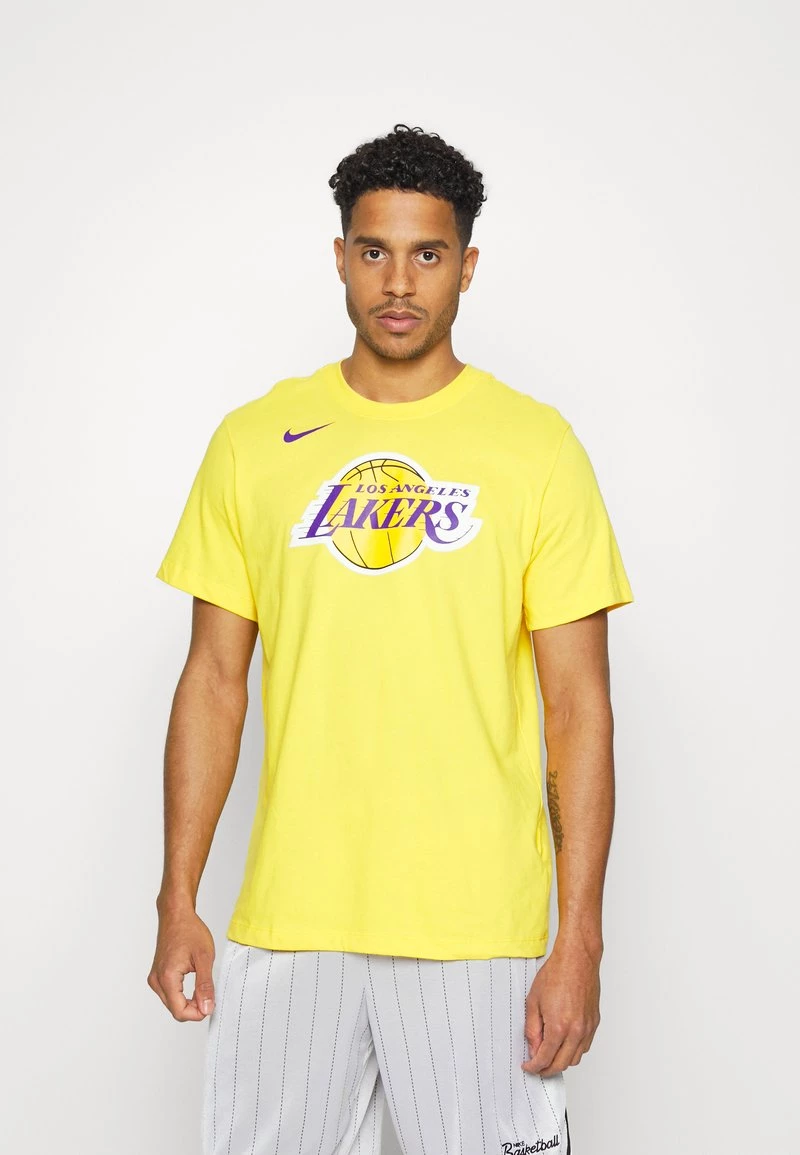 Nike Performance Herren NBA LOS ANGELES LAKERS TEE - Vereinsmannschaften - Gelb 1 Nike Performance Herren NBA LOS ANGELES LAKERS TEE - Vereinsmannschaften - Gelb