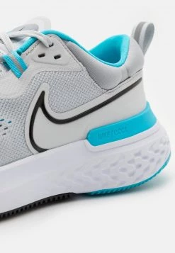 Nike Performance Herren REACT MILER - Laufschuh Neutral - Pure Platinum/black/chlorine Blue -Angebote Nike Store 4a98ae9cd40247829ff84dd8623dcdd5