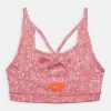 Nike Performance NK INDY BRA - Sport BH - Pink Salt/rush Orange/(rush Orange) | Kinder