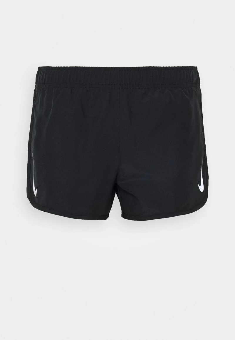 Nike Performance Damen TEMPO HI-CUT - Kurze Sporthose - Black/black/reflective Silver 4 Nike Performance Damen TEMPO HI-CUT - Kurze Sporthose - Black/black/reflective Silver – Bild 4