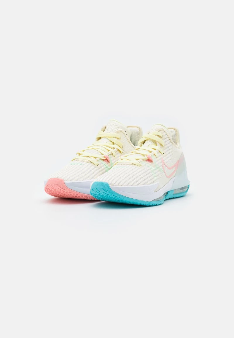 Nike Performance Herren LEBRON WITNESS VI - Basketballschuh - Coconut Milk/polarized Blue/vapor Green/citron Tint/bleached Coral/white 2 Nike Performance Herren LEBRON WITNESS VI - Basketballschuh - Coconut Milk/polarized Blue/vapor Green/citron Tint/bleached Coral/white – Bild 2