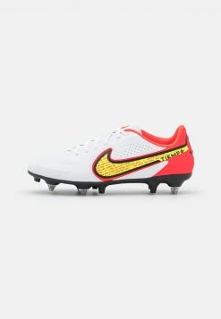 Nike Performance Herren TIEMPO LEGEND 9 ACADEMY SG-PRO AC - Fußballschuh Stollen - Weiß/gelb/rot