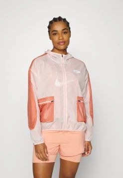 Nike Performance Damen Laufjacke - Atmosphere/madder Root/white