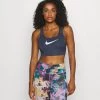 Nike Performance Damen FEMME BRA - Sport-BH Mit Mittlerer Stützkraft - Thunder Blue/copa