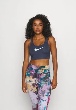 Nike Performance Damen FEMME BRA - Sport-BH Mit Mittlerer Stützkraft - Thunder Blue/copa