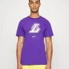 Nike Performance Herren NBA LOS ANGELES LAKERS LOGO TEE - Vereinsmannschaften - Court Purple
