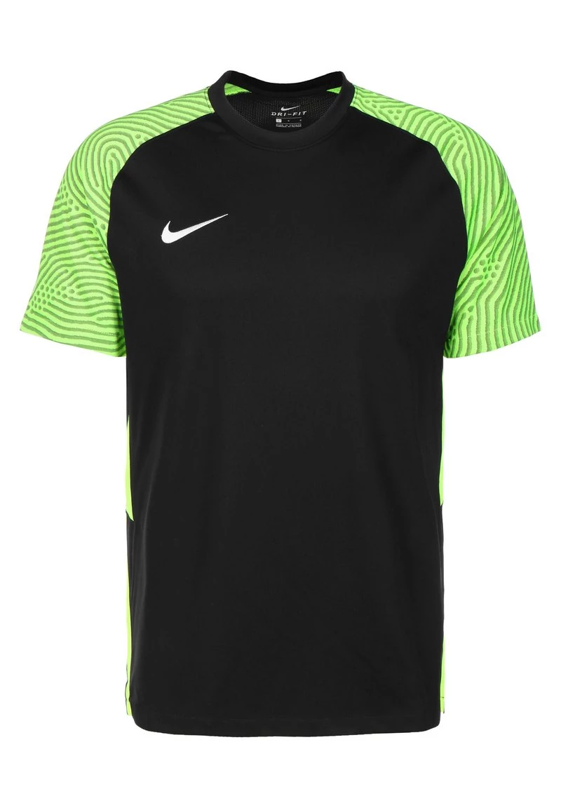 Nike Performance Herren STRIKE II - Sport T-shirt - Black Volt White 1 Nike Performance Herren STRIKE II - Sport T-shirt - Black Volt White