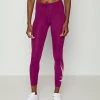 Nike Performance Damen RUN 7/8 - Tights - Sangria White