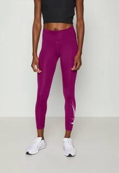 Nike Performance Damen RUN 7/8 - Tights - Sangria White