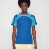 Nike Performance Damen STRIKE - Sport T-shirt - Marina Blue/chlorine Blue/siren Red