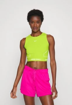Nike Performance Damen TANK - Top - Atomic Green/white