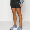 Nike Performance Damen RUN SHORT - Kurze Sporthose - Black