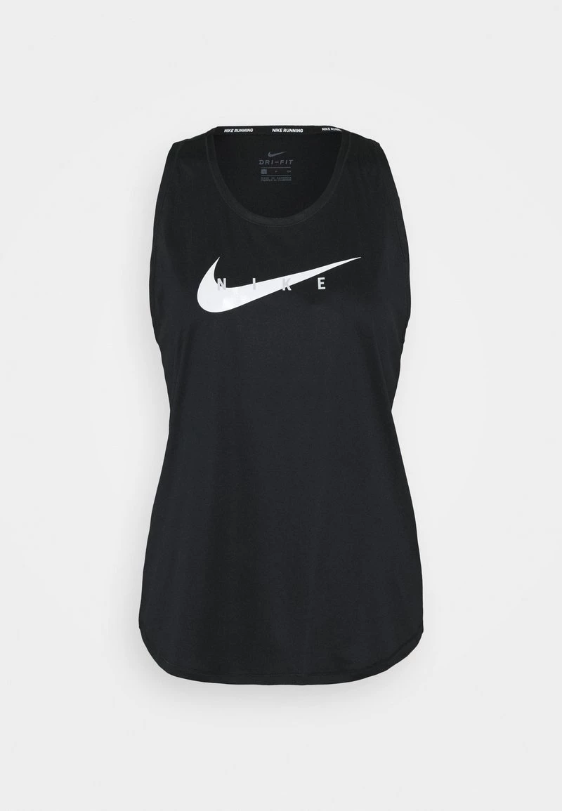 Nike Performance Damen RUN TANK - Top - Black/silver 4 Nike Performance Damen RUN TANK - Top - Black/silver – Bild 4