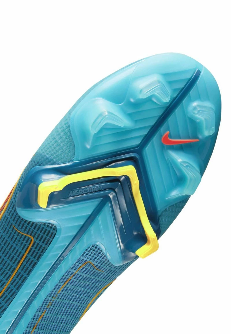 Nike Performance Unisex MERCURIAL VAPOR ELITE - Fußballschuh Stollen - Chlorine Blue Marina Laser Orange 7 Nike Performance Unisex MERCURIAL VAPOR ELITE - Fußballschuh Stollen - Chlorine Blue Marina Laser Orange – Bild 7