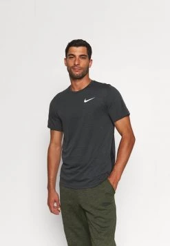 Nike Performance HYPER DRY - T-Shirt Print - Black/iron Grey/heather/white | Herren