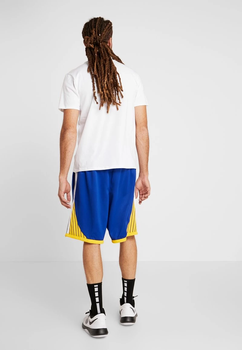 Nike Performance Herren NBA GOLDEN STATE WARRIORS SWINGMAN SHORT - Kurze Sporthose - Rush Blue/white/amarillo 3 Nike Performance Herren NBA GOLDEN STATE WARRIORS SWINGMAN SHORT - Kurze Sporthose - Rush Blue/white/amarillo – Bild 3