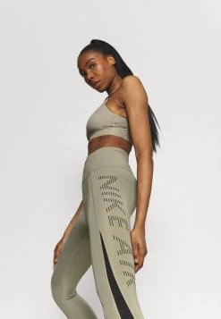 Nike Performance Damen AIR EPIC FAST - Tights - Light Army/black -Angebote Nike Store 4da5e47fd17d4fb8b12c5c4f45c7397c