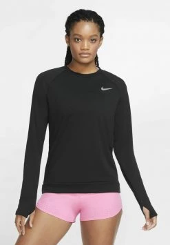 Nike Performance PACER CREW - Langarmshirt - Black/black | Damen 10 Nike Performance PACER CREW - Langarmshirt - Black/black | Damen -Angebote Nike Store 4db943168a5644e3b37b7165cfbfe119