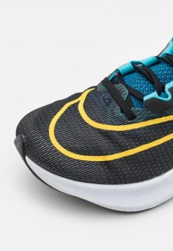 Nike Performance Herren ZOOM FLY 4 - Laufschuh Neutral - Black/white/chlorine Blue/vivid Sulfur/plum Fog -Angebote Nike Store 4df717f38bdf4bbeb5fd11045eac239b