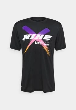 Nike Performance DRY TEE LEG - T-Shirt Print - Black | Herren -Angebote Nike Store 4e0899236d414e629c56334dbb2d2aad