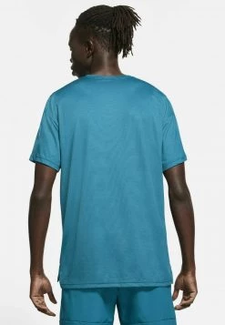 Nike Performance Herren Sport T-shirt - Obsidian/green Abyss/heather/black -Angebote Nike Store 4e0c4c5a3e0e47f399543500402748a4