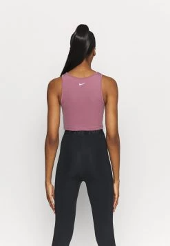 Nike Performance Damen TANK FEMME - Sport T-shirt - Light Mulberry/white -Angebote Nike Store 4e1d3f133dde4922876d9f90b1cb2aac