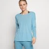 Nike Performance Damen DRY LAYER - Sport T-shirt - Cerulean Heather/glacier Blue/armory Blue