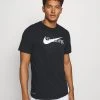 Nike Performance TEE TRAINING - T-Shirt Print - Black | Herren
