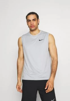Nike Performance Herren DRY TANK - Top - Particle Grey/grey Fog/heather/black